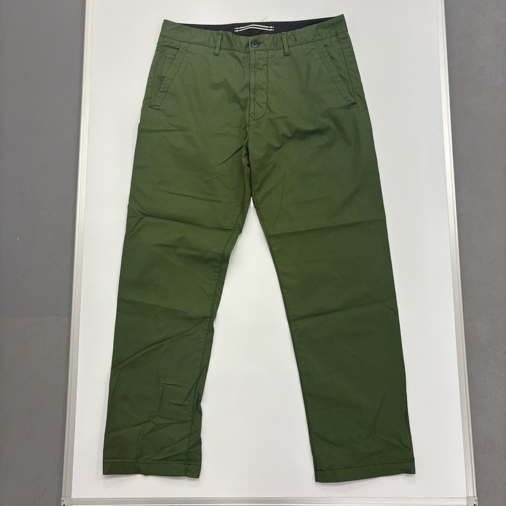 Stone Island Italian Olive Utility Trousers W34 Garment Dyed Cargo Pants NWT